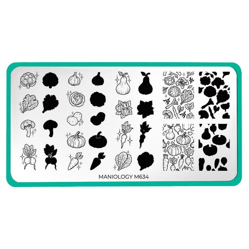 Fall Harvest (M634) - Nail Stamping Plate