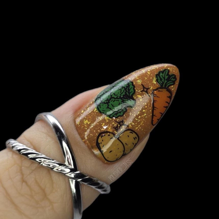 Fall Harvest (M634) - Nail Stamping Plate