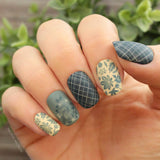 Fall Occasions: Friendly Forest (m022) - Nail Stamping Plate