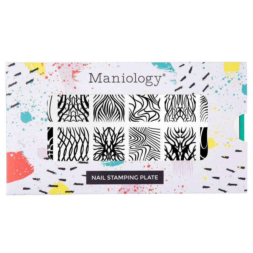 Fashion Forward (M555) - Nail Stamping Plate