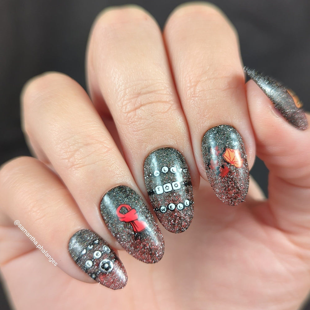 Fearless Melodies (M542) - Nail Stamping Plate