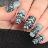 Fit for a Queen (M686) - Nail Stamping Plate