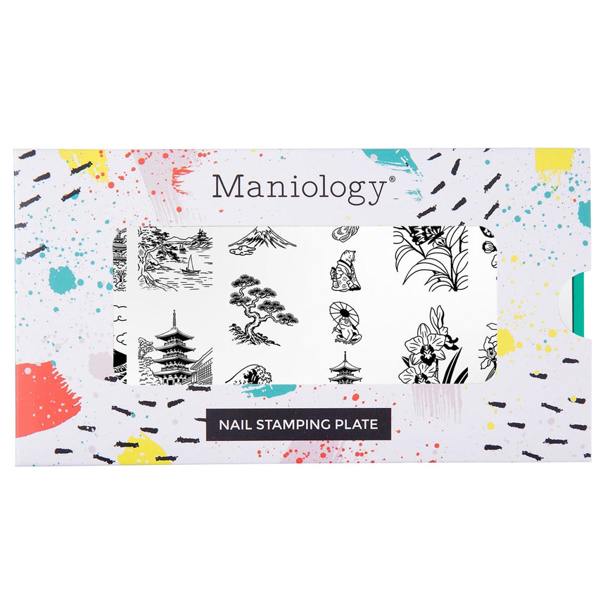 Floating Dreams (M684) - Nail Stamping Plate