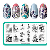 Floating Dreams (M684) - Nail Stamping Plate