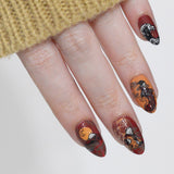 Floating Dreams (M684) - Nail Stamping Plate