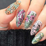 Floral Fantasy (M568) - Nail Stamping Plate
