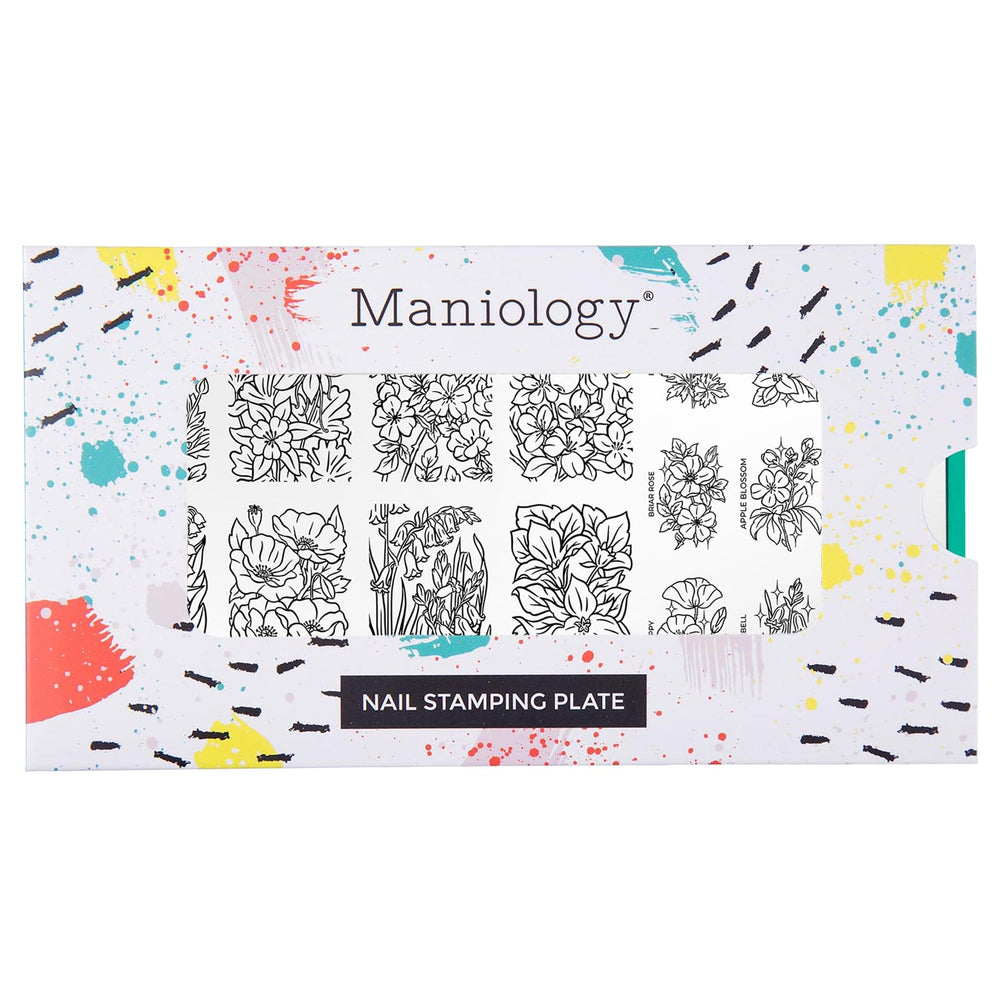 Floral Fantasy (M568) - Nail Stamping Plate