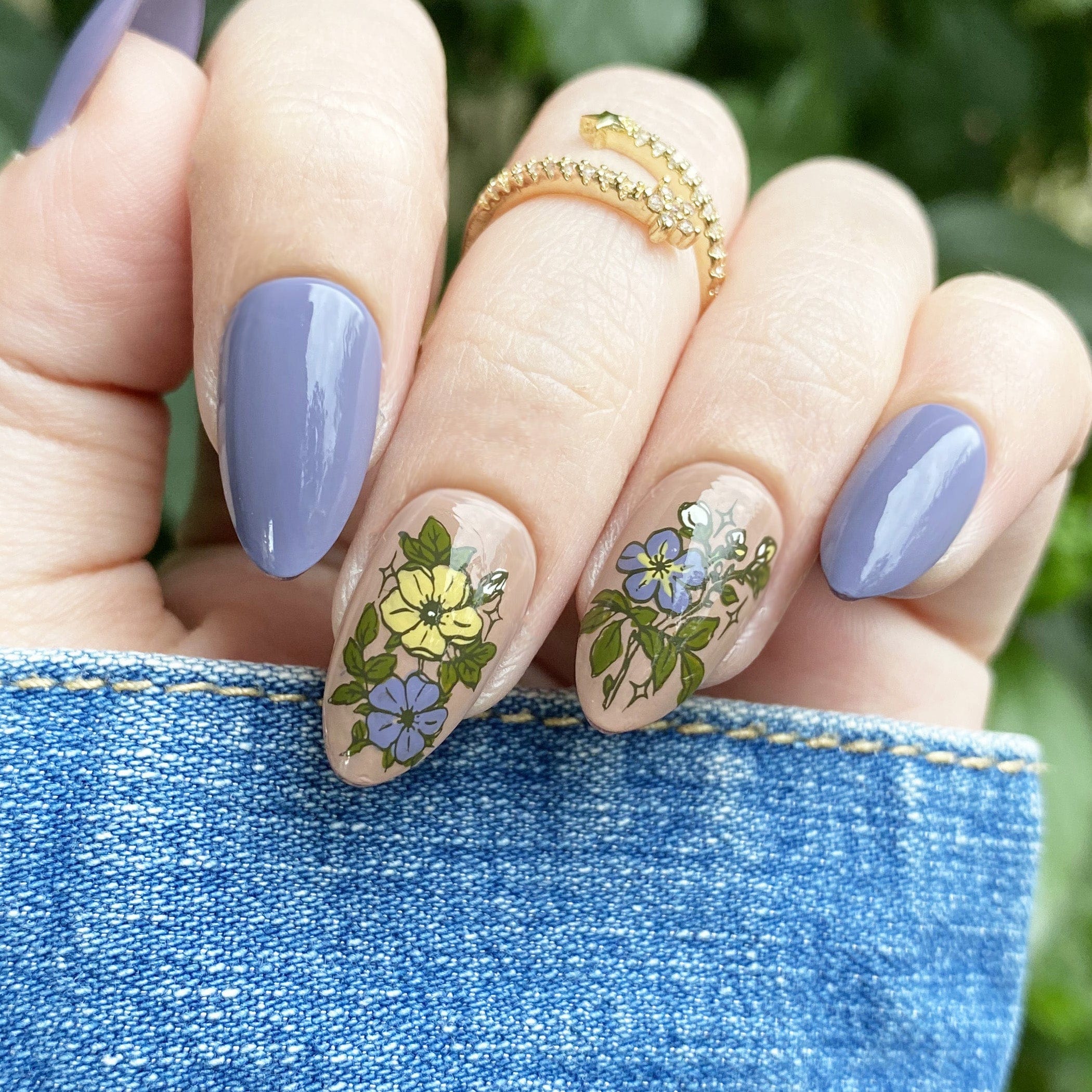 Floral Fantasy (M568) - Nail Stamping Plate – Maniology