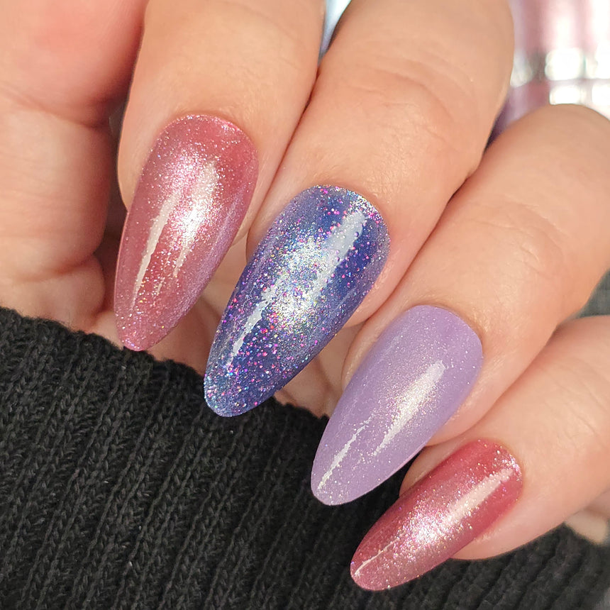 Flower Basket: 3-Piece Magnetic Nail Polish Set