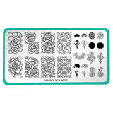 Forever Carnations (M732) - Nail Stamping Plate