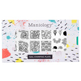 Forever Carnations (M732) - Nail Stamping Plate