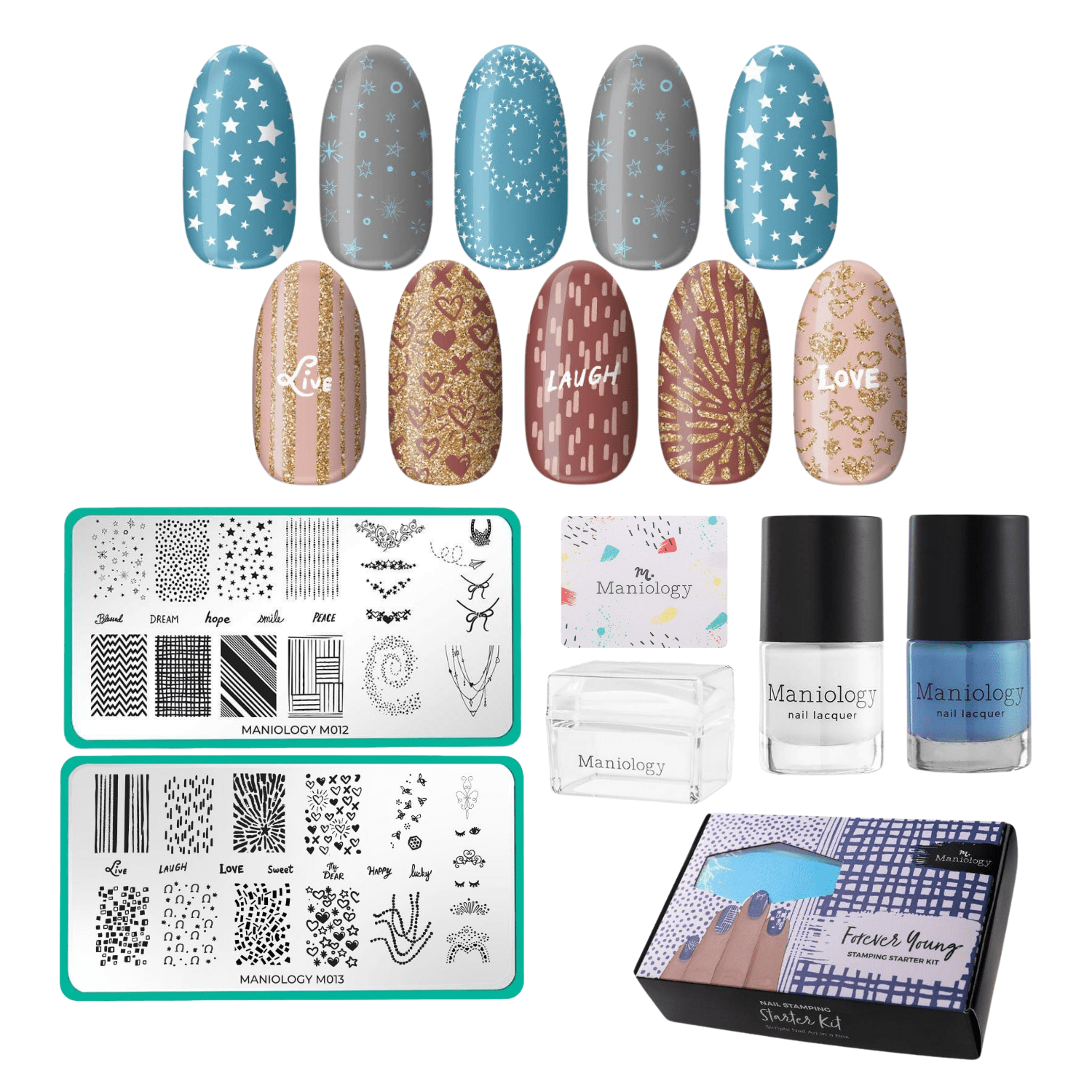 The Stamping & Nail Art Tool Kit Bundle - Bliss Kiss by Finely Finished, LLC