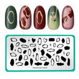 Framed Elegance (M643) - Nail Stamping Plate