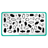 Framed Elegance (M643) - Nail Stamping Plate