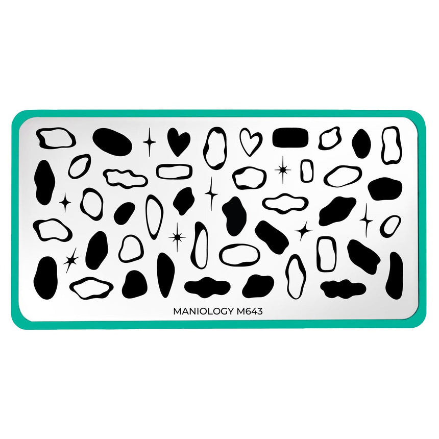 Framed Elegance (M643) - Nail Stamping Plate