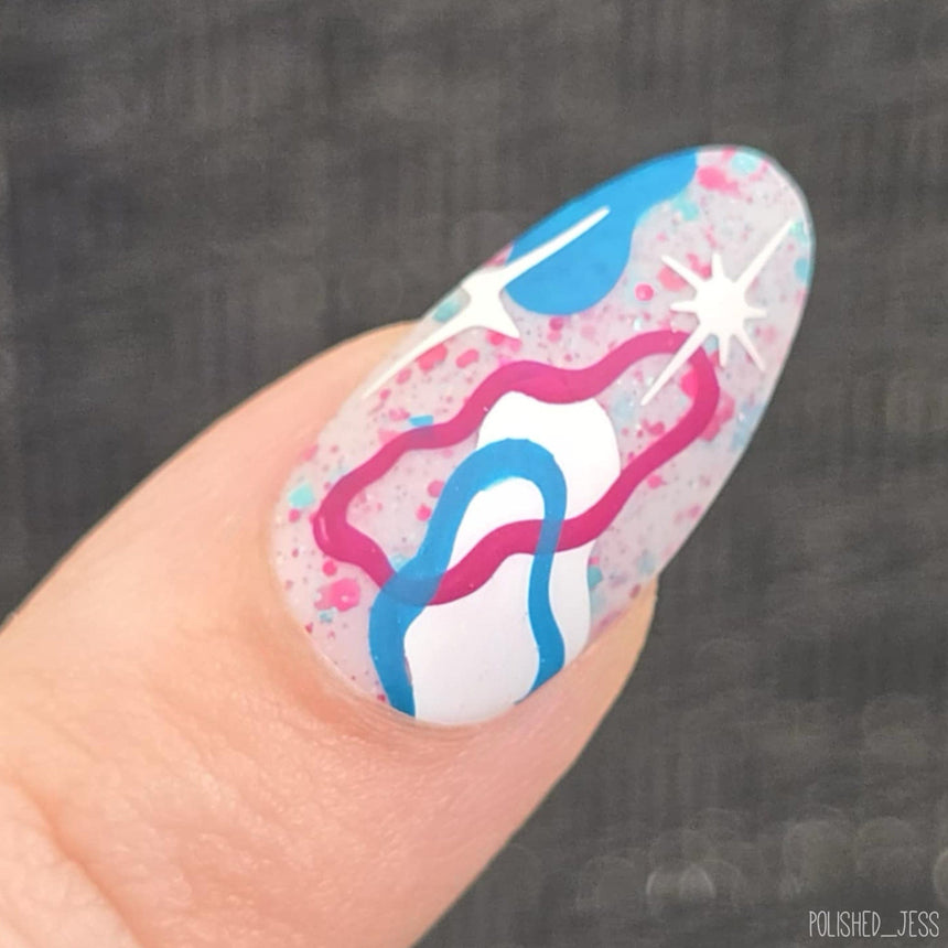 Framed Elegance (M643) - Nail Stamping Plate