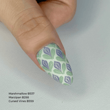 Groovy Shapes (M661) - Nail Stamping Plate