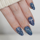 Sashiko Stitch (M650) - Nail Stamping Plate