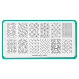 Sashiko Stitch (M650) - Nail Stamping Plate