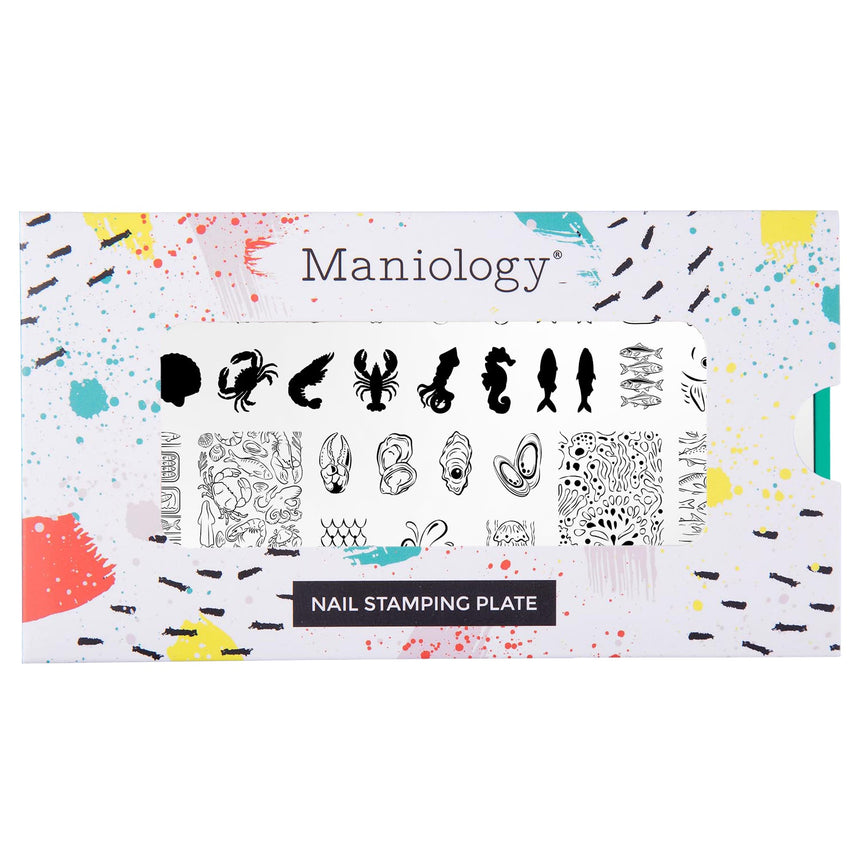 Fresh Catch (M715) - Nail Stamping Plate