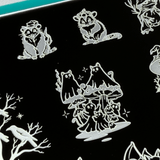 Friendly Familiars (M617) - Nail Stamping Plate