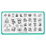 Friendly Familiars (M617) - Nail Stamping Plate
