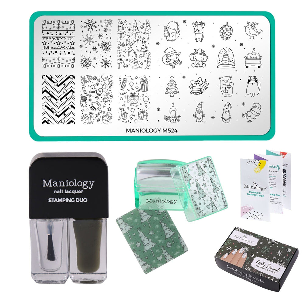 Frosty Friends: Holiday Nail Stamping Starter Kit