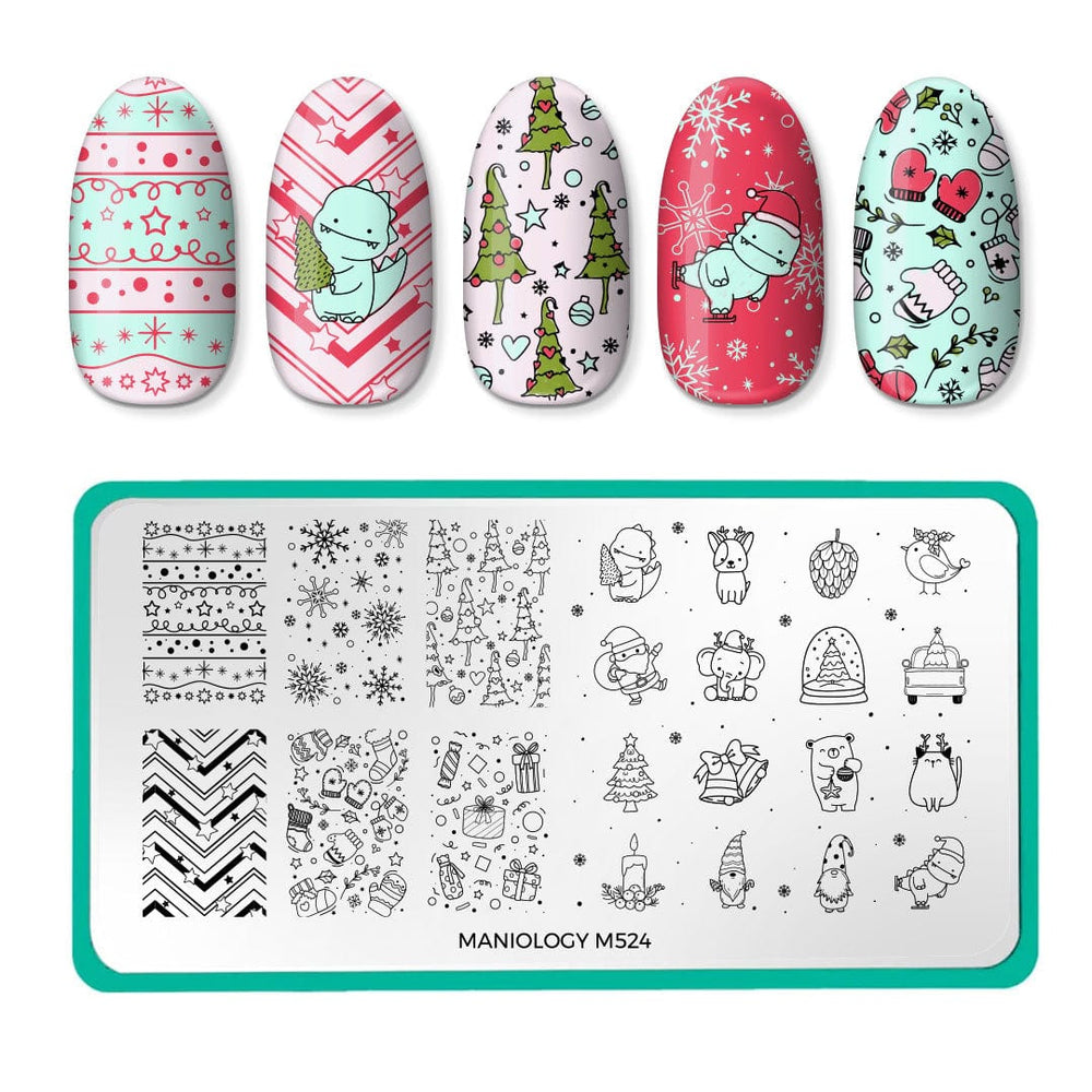 Frosty Friends: Holiday Nail Stamping Starter Kit