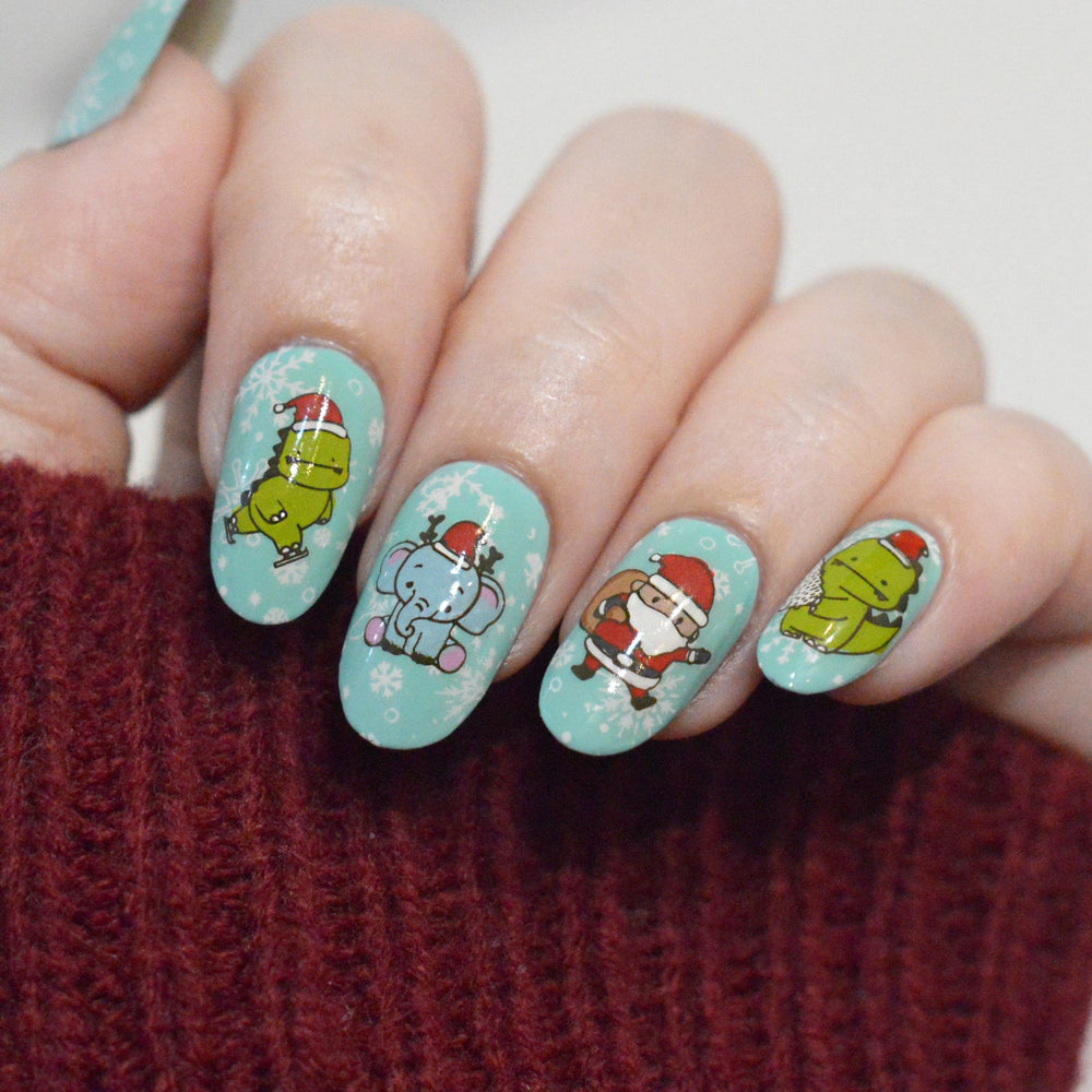 Frosty Friends: Holiday Nail Stamping Starter Kit