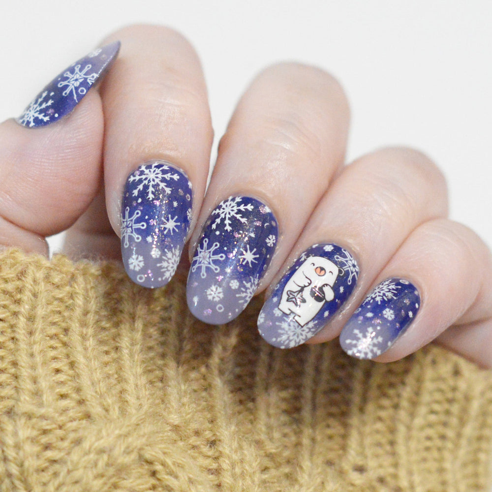 Frosty Friends: Holiday Nail Stamping Starter Kit