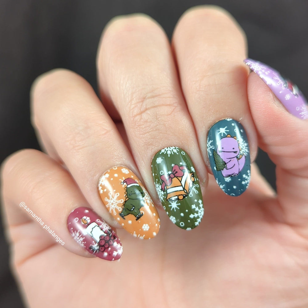 Frosty Friends: Holiday Nail Stamping Starter Kit