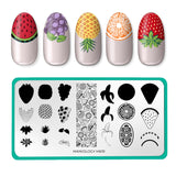 Fruit Frenzy (M619) - Nail Stamping Plate