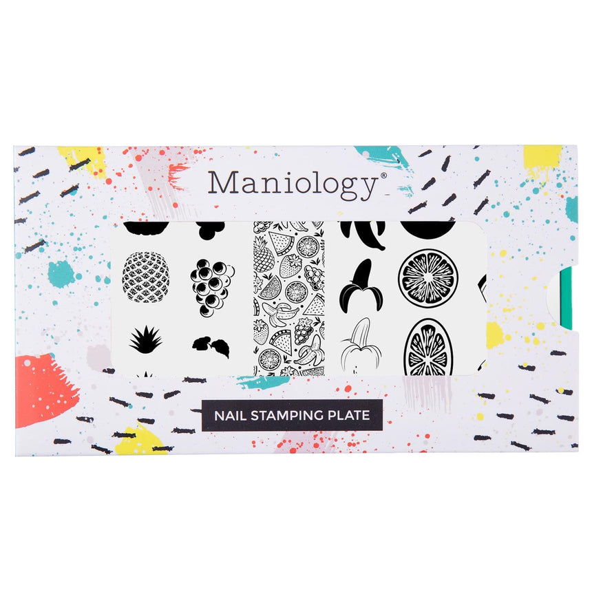 Fruit Frenzy (M619) - Nail Stamping Plate