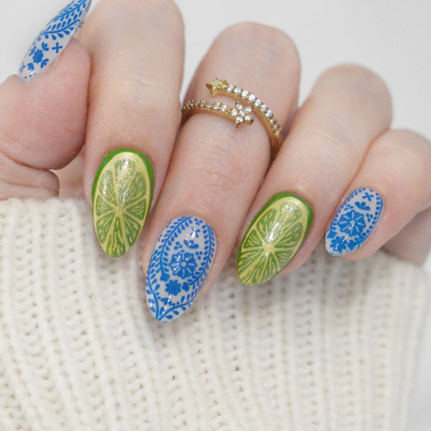 Fruit Frenzy (M619) - Nail Stamping Plate