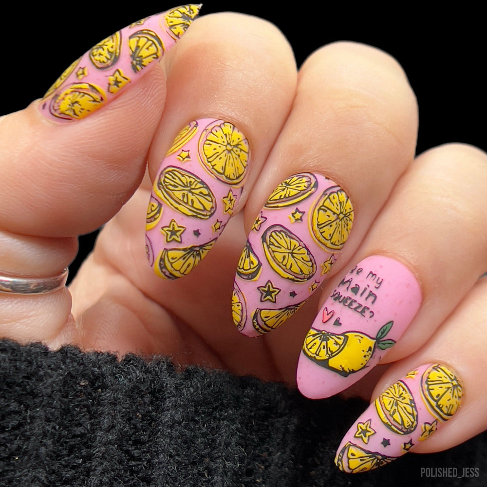 Fruit Salad (M509) - Nail Stamping Plate