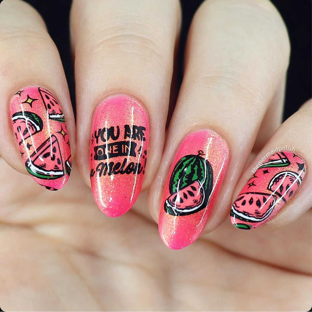 Fruit Salad (M509) - Nail Stamping Plate