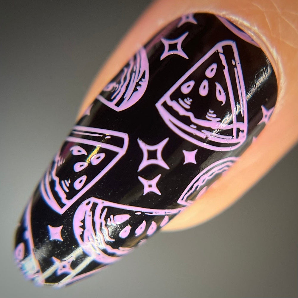 Fruity Cutie: Strawberry Blush (B515) - Pink Cream Stamping Polish