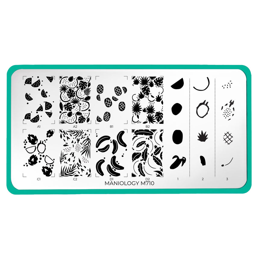 Fruta Fresca (M710) - Nail Stamping Plate