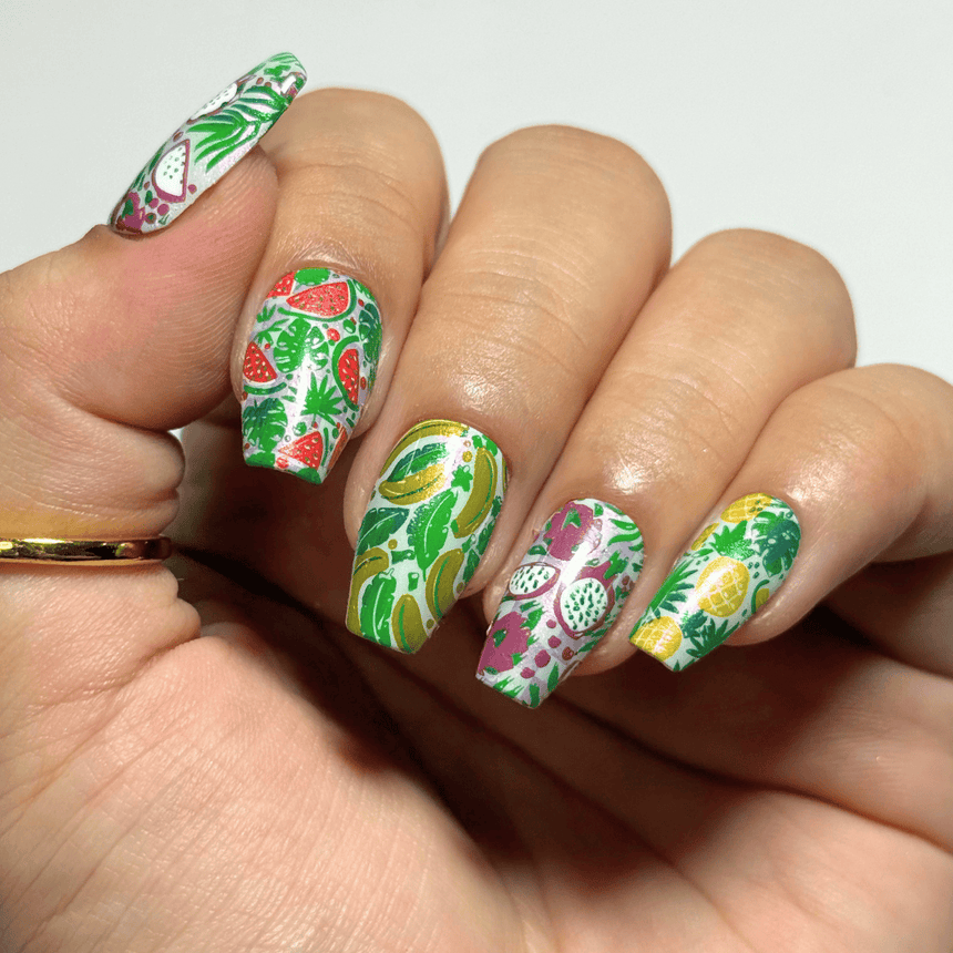 Fruta Fresca (M710) - Nail Stamping Plate