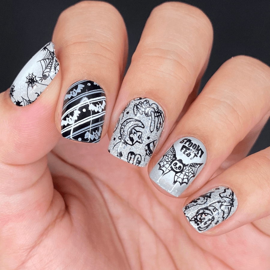 Funhouse (M409) - Nail Stamping Plate