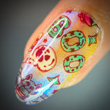 Funhouse (M409) - Nail Stamping Plate