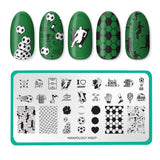 Game On: Set of 4 Nail Stamping Plates