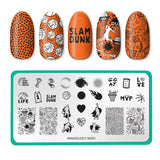 Game On: Set of 4 Nail Stamping Plates