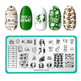 Game On: Set of 4 Nail Stamping Plates