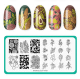 Garden Fresh (M701) - Nail Stamping Plate