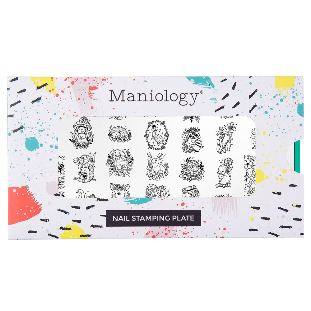 Garden Friends (M557) - Nail Stamping Plate