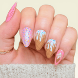 Gelateria (M712) - Nail Stamping Plate