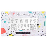 Gelateria (M712) - Nail Stamping Plate