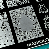 Ghoulish Gardener (M618) - Nail Stamping Plate