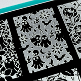 Ghoulish Gardener (M618) - Nail Stamping Plate